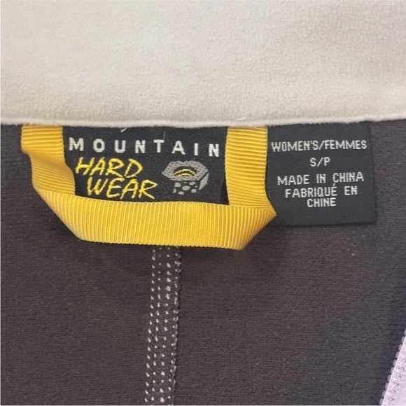 Mountain Hardwear Women's Fleece Gore-Tex Windstopper Jacket Small Purple - Picture 8 of 11